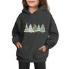 Sweatshirts For Teen Girls Hoodies Long Sleeve Drawstring Pullover Cute Printed Oversized Hoodie Christmas