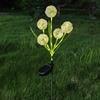 Solar Powered LED Dandelion and Onion Ball Lights Are Suitable for Garden Terrace Lawn Decoration Floor Mounted Ambient Lighting