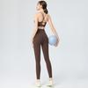JYL Integrated Fixed Cup Sports High Strength Running Yoga Vest