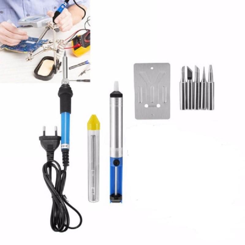 Soldering Iron Kit With Adjustable Temperature For Electronics Repair And Diy Projects