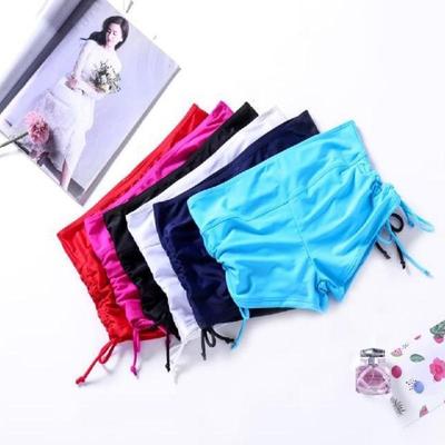 2025 Women's Anti-Exposure Boyleg Bikini Yoga Shorts Swimwear