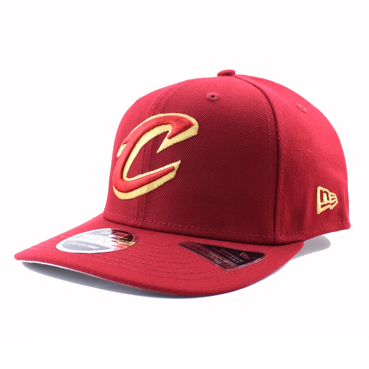 

New Era 9SEVENTY Стрейч Снэпбэк Кливленд Кавальерс НБА Бордовая 970 Кепка, [Б/У]