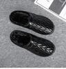 Ultra-Light Plus Size Warm Cotton & Microfiber Leather Slippers