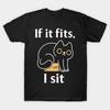 Cat Logic In Action T-shirt For Men Women 100% Cotton T Shirts Short Sleeve Tops 0202-3 - Men's Summer Cotton Graphic Tee