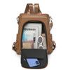 Women's Convertible PU Backpack - Multi-Way Tassel Shoulder Bag for Daily/Travel (Multi-Color Options)
