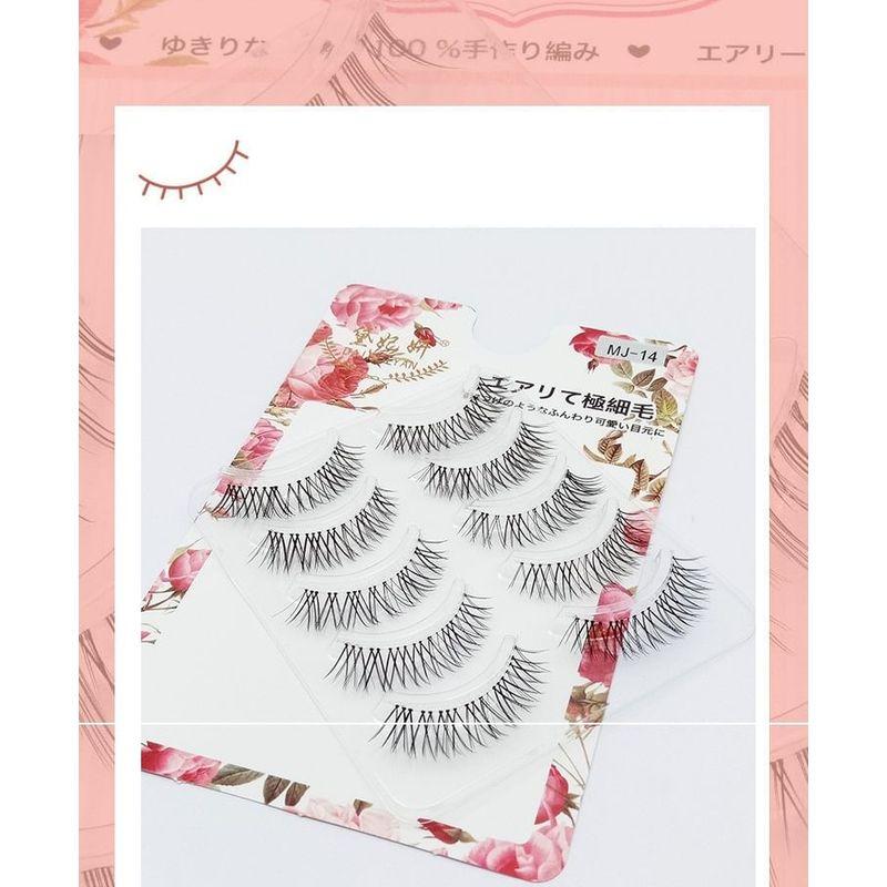 Lashie - Natürliche Mehrfachpackung künstliche Wimpern