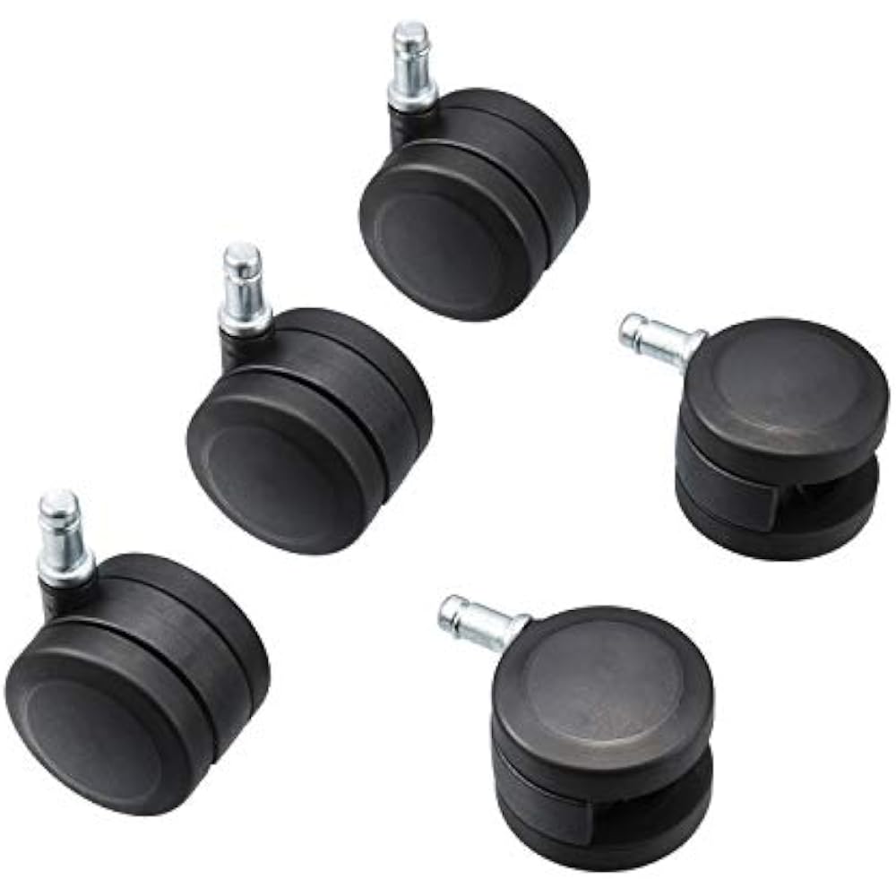 Kokuyo A-CS18UF6 Diameter 60 V (Polyurethane Wrapped) Caster Set of 5