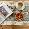 VIKAM 4/6/8/10pcs Vintage Rose Print Table Mat Easy-to-Clean Dining Table Protective Pad Kitchen Restaurant Placemat Decoration