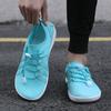 New Large Size White Flying Woven Shoes Women's Wide Head Barefoot Hiking Shoes Men's Shoes Hiking Shoes Breathable, Non-slip and Wear-resistant