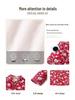 Floral Plus-Size Women's Cotton Jacket with Velvet Lining - Warm and Loose for Autumn/Winter