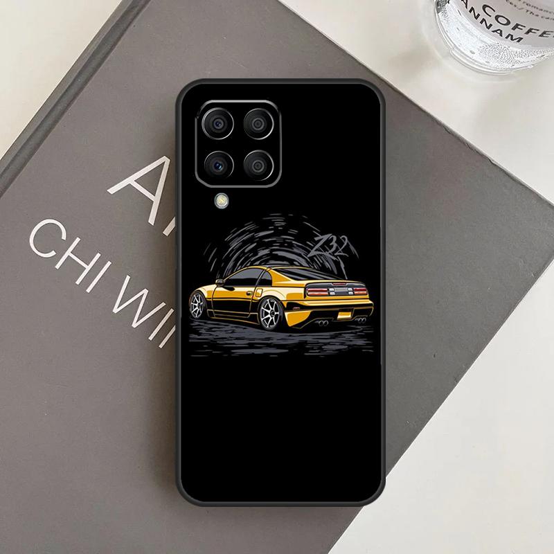 Sports Car JDM Drift Case For Samsung Galaxy M16 M36 M56 M33 M53 M13 M12 M32 M52 M20 M15 M55 M31 M14 M35 M34 M54