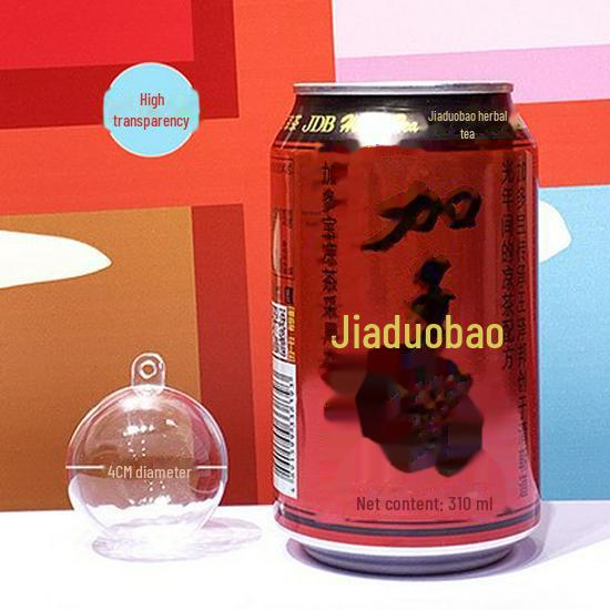 

Прозрачный пластиковый подвесной шар-украшение - открывающийся, круглый, для рождественских украшений и украшений для детского сада