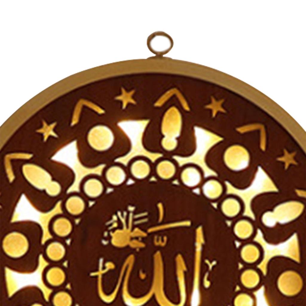 Ramadan Wall Decoration Ornament Eid Mubarak Hanging Craft Suppiles