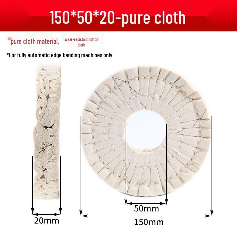 

Полностью автоматический кромкооблицовочный станок Полировальный круг - Утолщенная ткань, Хлопок, Фланель и Железный сердечник