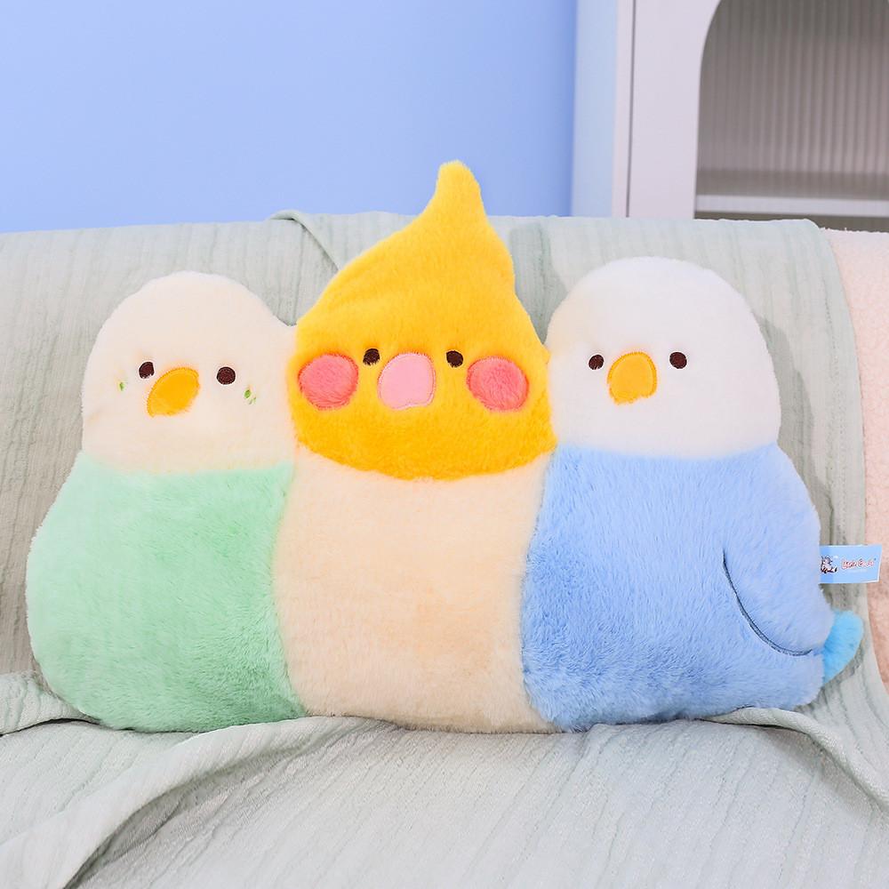 Animal Plush Toy Pillow Set With Polyester Fiber Filling For Home Decor And Napping