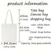 Hot Anine K-Pop Demon Hunters Tiger Canvas Bag Shopping Y2k Shopping Tote Bag Shopper Bag for Fans Gift