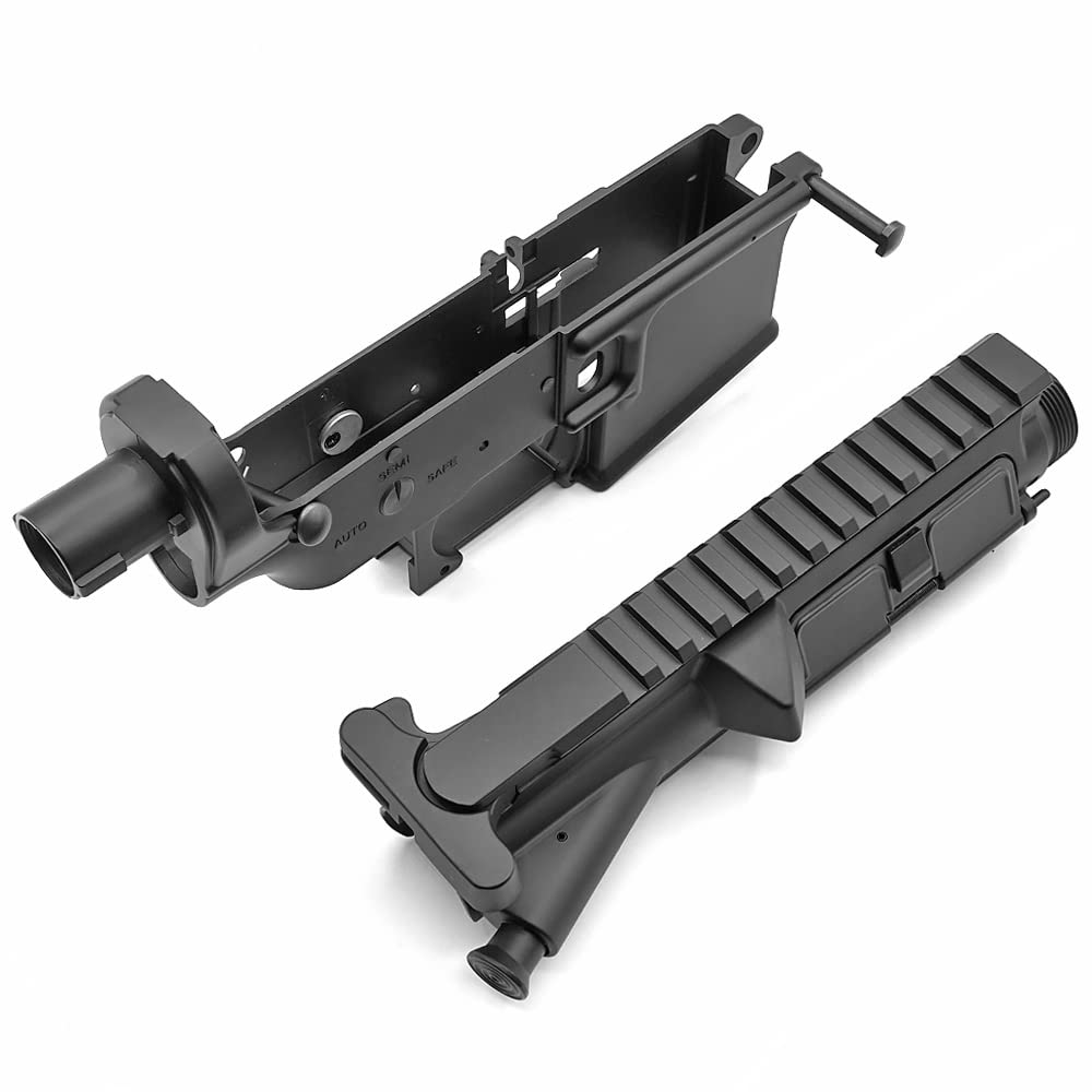 Ryohin Buhin [Tokyo Marui M4 Series Electric Gun] Metal Frame & Parts Set, Aluminum