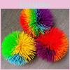 Colorful Silicone Koosh Ball Vibrant Sensory Toy Ideal For Autism And Special Needs