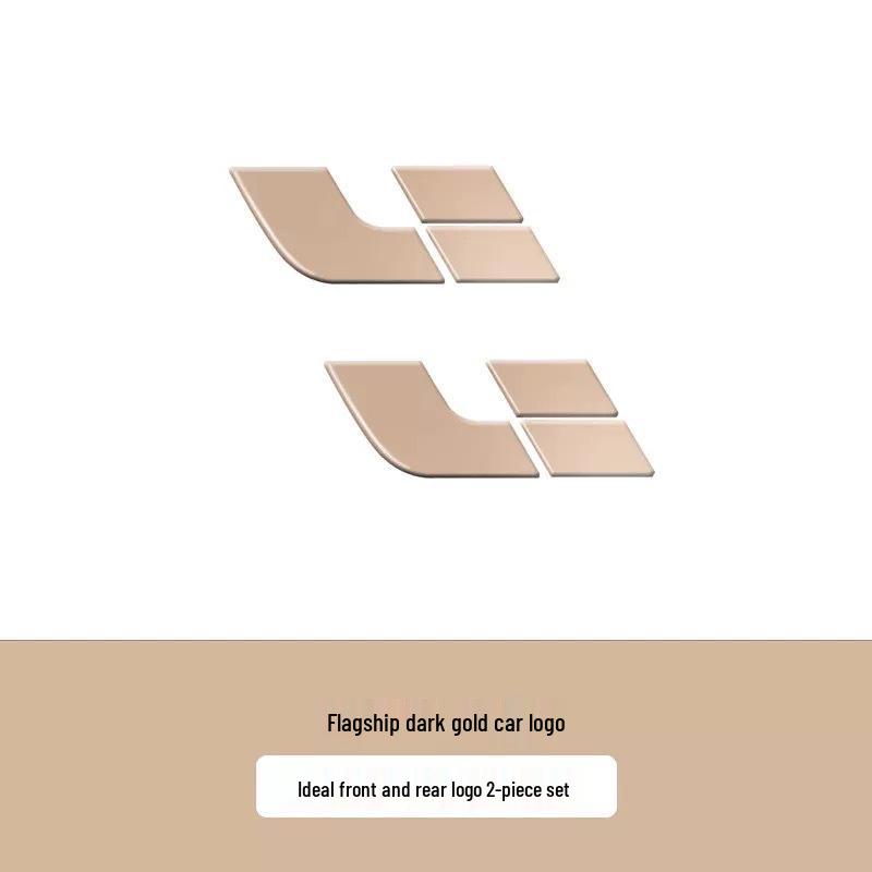 

Премиальная наклейка-крышка логотипа автомобиля темно-золотого цвета - Идеально подходит для моделей L6, L7, L8, L9: Эксклюзивное флагманское обновление в декоре и аксессуарах