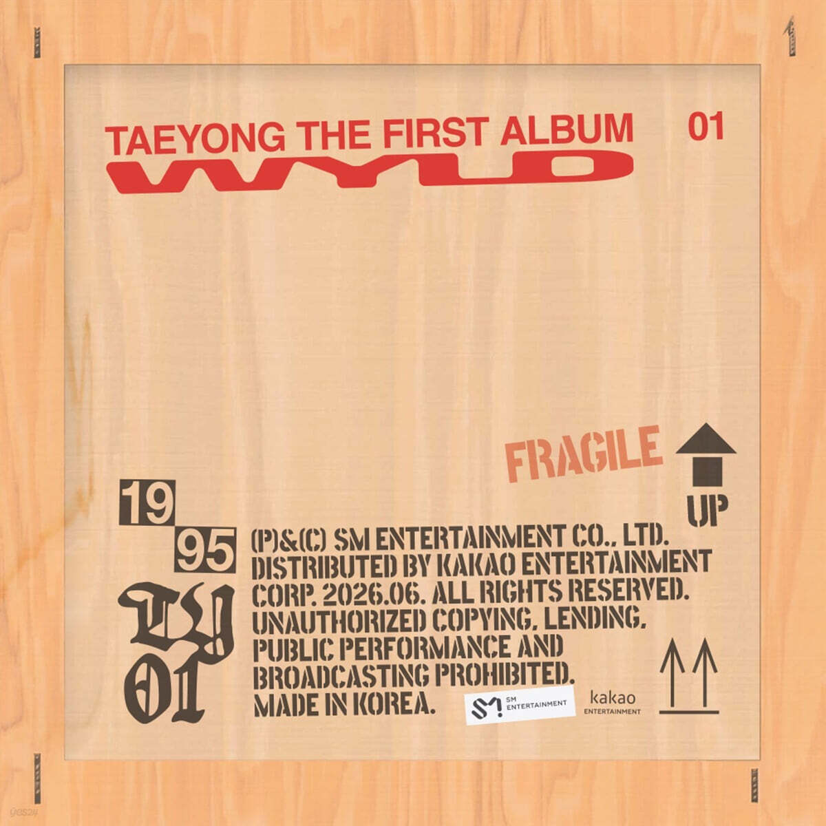 

[Pre-Order] TAEYONG WYLD Kpop Album Photocard Official Limited Masterpiece Version