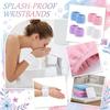 Absorbent Wristband Hair Tie Set Soft Fabric Sweatband for Sports Yoga Face Washing and Wrist Protection Sleeve Band Hair Accessory