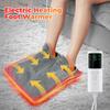 Electric Foot Warmer Heating Pad Washable Thermal Blanket for Home Office Soft Foot Warming Mat Heater