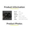 RRSKIT Road Bike Pedal Cleats Set Anti-Skid Plastic Cycling Pedals For Time IClic XPro XPresso Road Bike Cleat Lock
