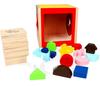 Montessori Taktile Puzzlebox: Früherziehungsspielzeug für Kindergarten Sensorische Entwicklung