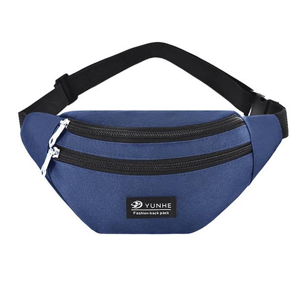 Men Casual Large Capacity Outdoor Travel Hip Purse Sports Shoulder Multifunction Wallet Bag