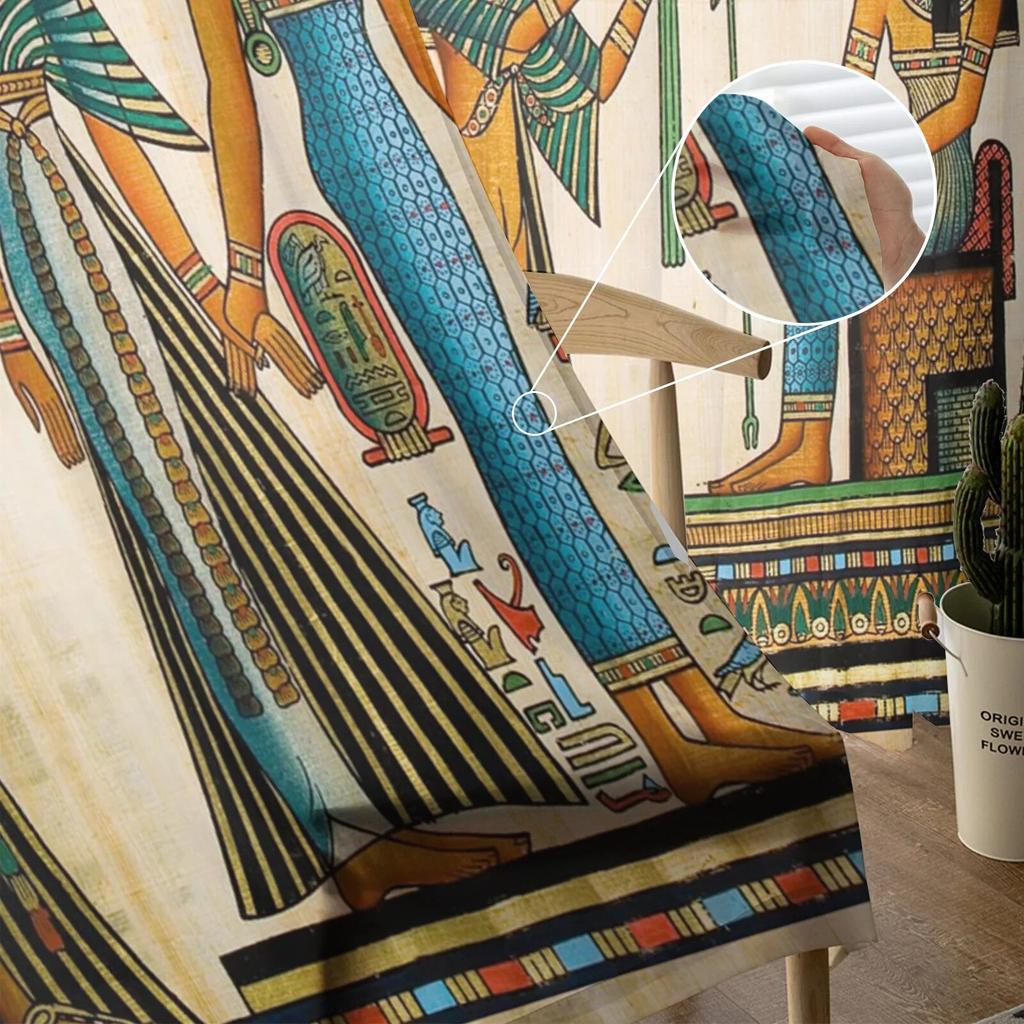 Woman Mural Window Curtains for Living Room Kitchen Door Curtain Sheer Curtains for Bedroom