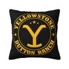Yellowstone Dutton Ranch Cushion Covers Soft Luxury Pillow for Car Sofa