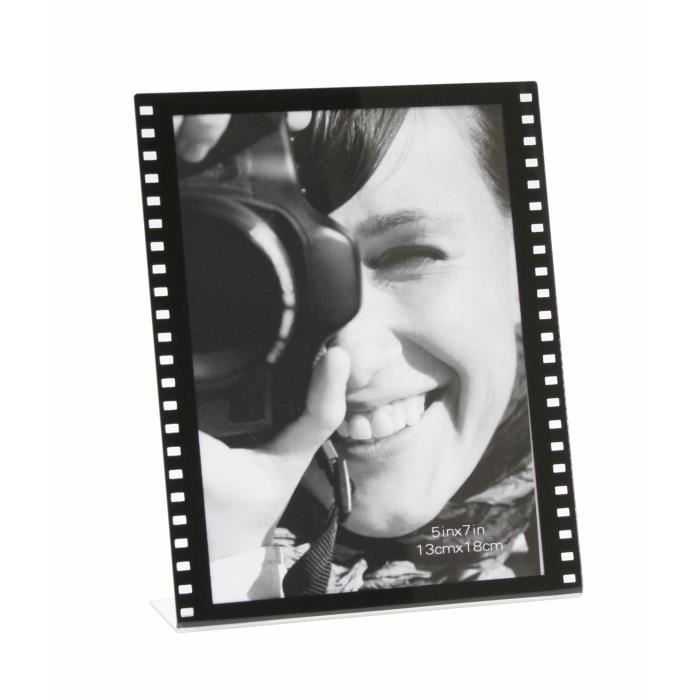 Cadre photo - DEKNUDT - Fun & Deco - Noir - 10 x 15 cm - Photo 10 x 15 cm