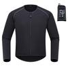 Summer Windproof Motorcycle Inner Sun Storage Bag All Black [RIDEIRON] Jacket, Protection, UPF40+, Lightweight, Compact, Included, Innerwear, Seasons,