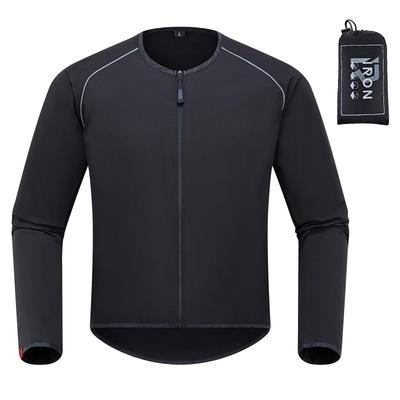 [RIDEIRON] Summer Windbreaker, Bike Inner Jacket, Sunscreen, UPF40+, Lightweight, Compact,