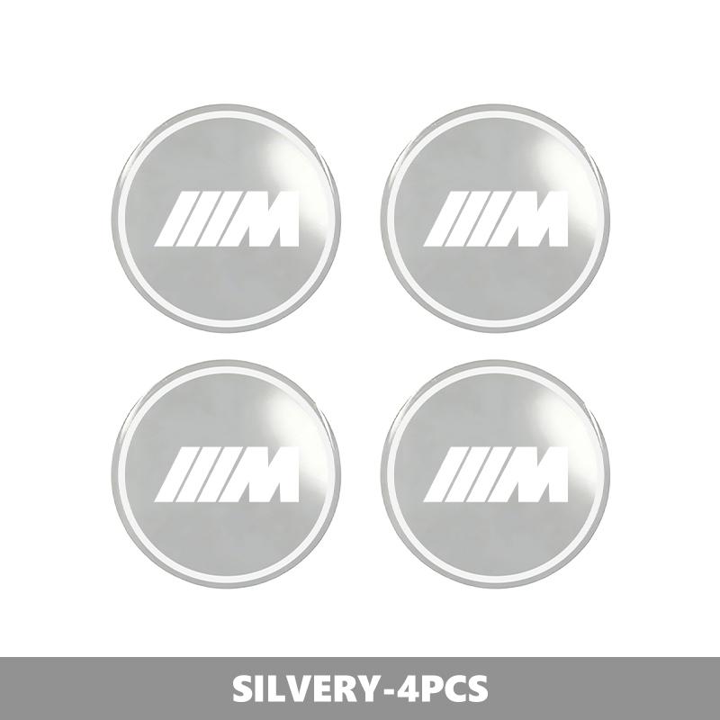 4pcs 56mm Car Aluminum Logo Wheel Center Hub Cap Badge Sticker For BMW M Performance Alpina M3 M5 M6 X1 X3 X4 X5 G20