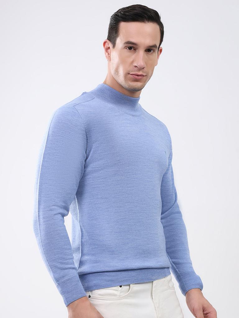 Monte Carlo Mens Regular Fit Solid Pullover