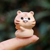 Winzige Harztiere Figur Mini Tiger Katze Hase Kuh Miniaturstatue für Puppenhaus Feengarten Terrarien Pflanzentopf Dekorationen Kuchenaufsatz Dekoration
