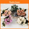 Flower Rose Simulation Wedding Bride Holding Flowers Living Decoration Room