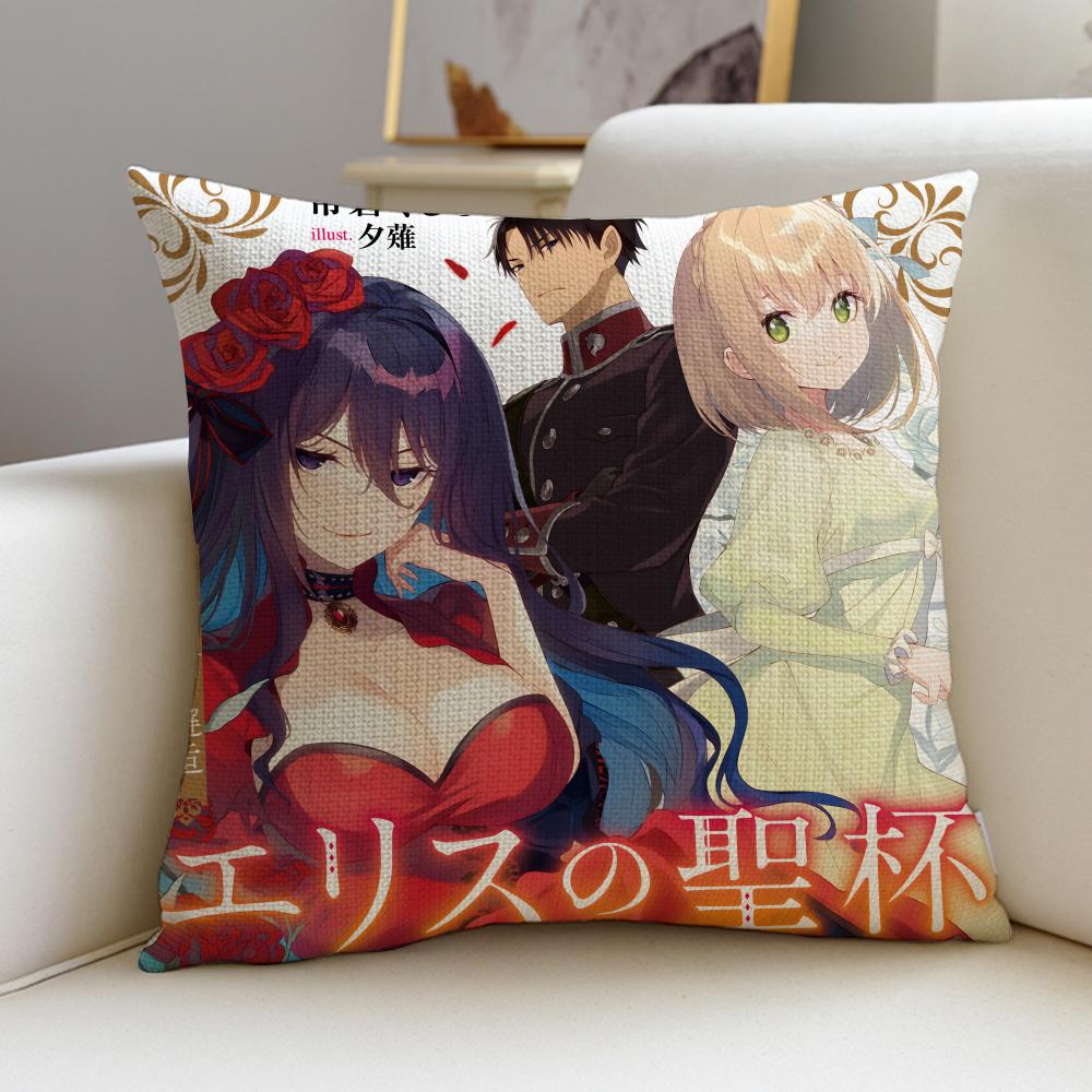 TThe Holy Grail of ErisS Cushion Cover Breathable and skinfriendly linen pillowcase square removable and washable cushion