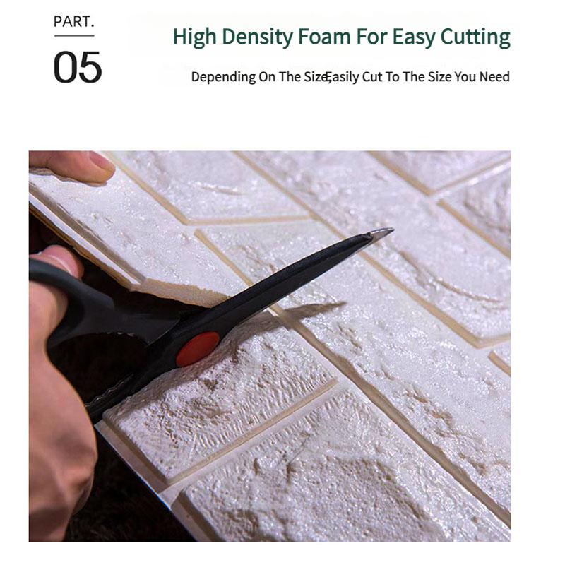 Kids Safety Wall Padding, Self-Adhesive XPE Foam Panels for Nursery, Soundproof Corner Guards Waterproof & Washable