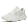 New Anta Cushioning Lightweight Low Top Running Shoes Women's White Gray 122247715-1