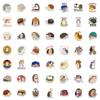 100 Cartoon Animal Hedgehog Graffiti Stickers Can Decorate Suitcase Notebook Waterproof Stickers
