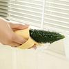 Cleaning Brush Food Grade Silicone Soft Bristles Multi-purpose Fruit Scrubber with Scraper Hanging Hole Easy Cleaning Kitchen Tool