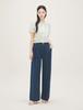 Roem Back Elastic Wide Denim Pants Rmtjg26G14