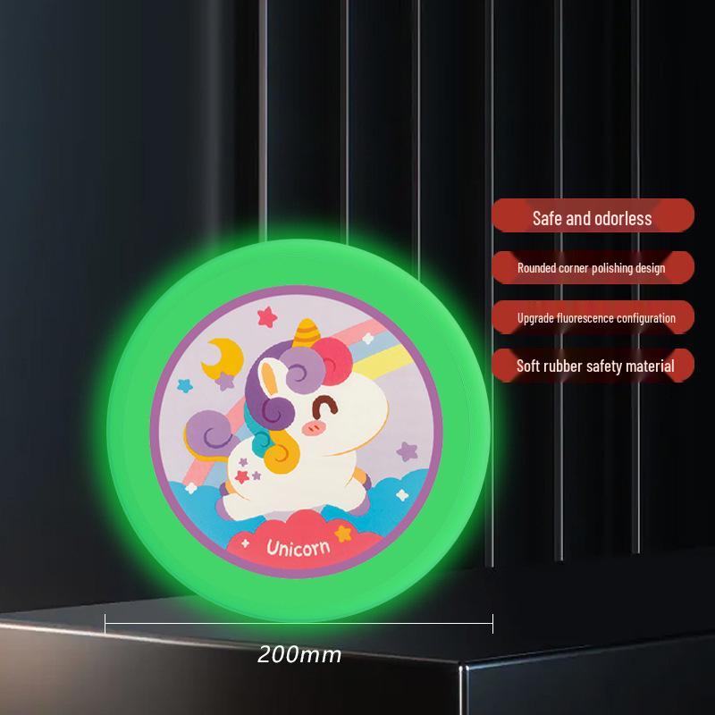 

Світловий м який фрісбі для активного відпочинку на природі батьків з дітьми та екстремальних видів спорту