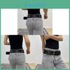 Punk Rock Wide Belt With Rivets For Women Fashion Accessory
