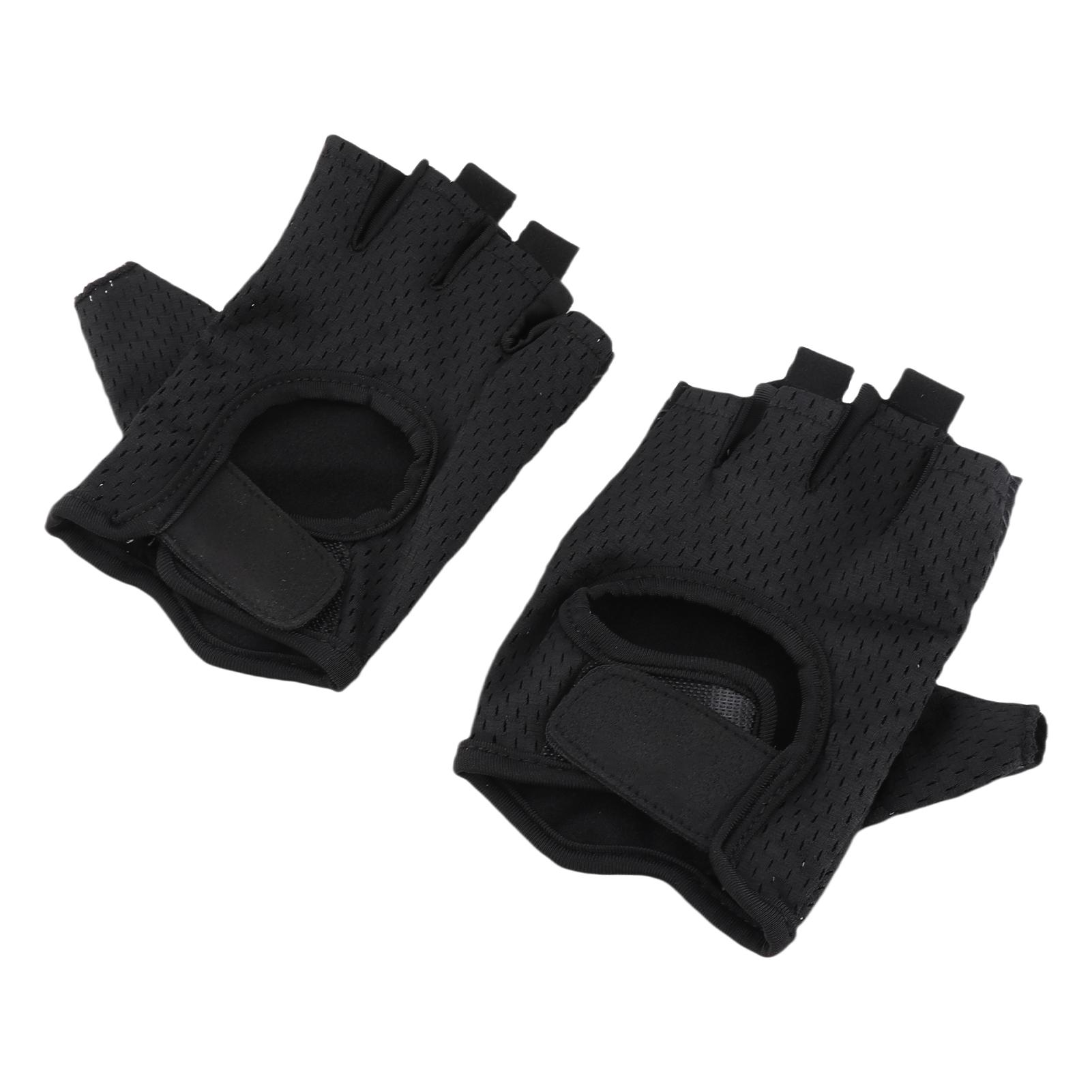 

Workout Gloves Breathable Antiskid Weight Lifting Gloves Lightweight Palm Protection Half Finger Fitness Gloves for M
