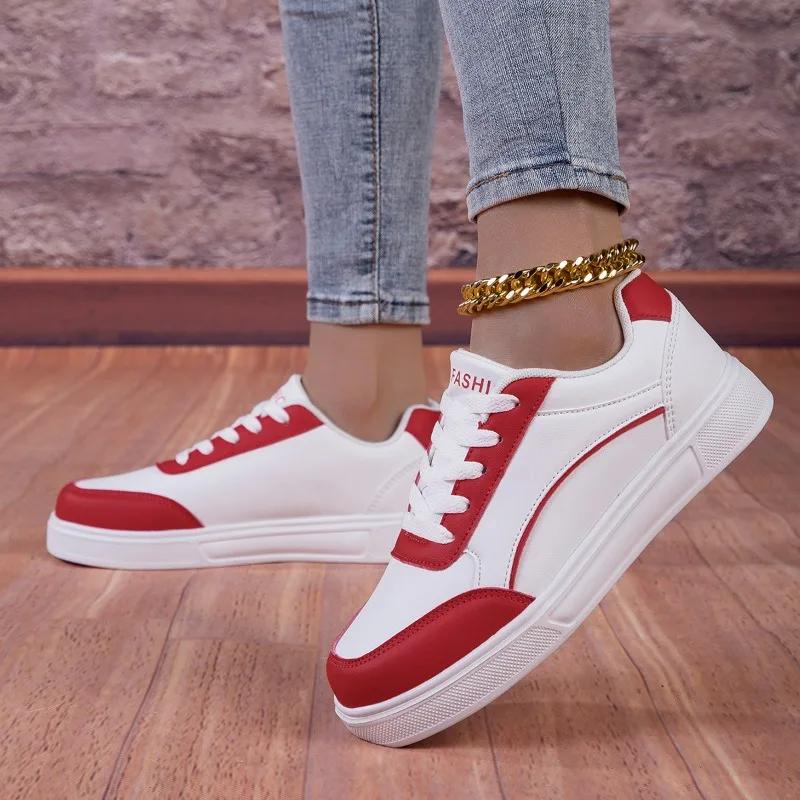 

MAEDEF Женская обувь Водонепроницаемые белые кроссовки Износостойкие женские кеды для скейтборда На шнуровке Спортивная обувь Женская Вулканизированная обувь 42 светло-зеленый