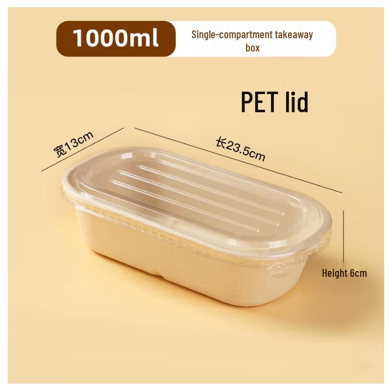 Recipientes de Alimentos Descartáveis Biodegradáveis de Polpa Zebian