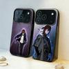 T-The B-Beginning After End Anime Phone Case For iPhone17,16,15,14,13,12,11,Pro,MAX Gray Matte Silicone Black Cover